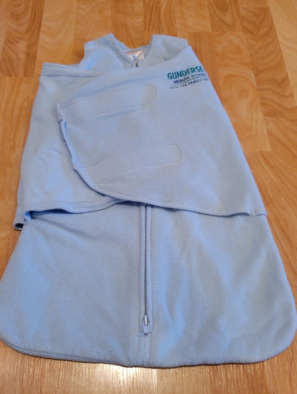 Halo Fleece Sleepsack Swaddle Blue Size Newborn 0-3 Months